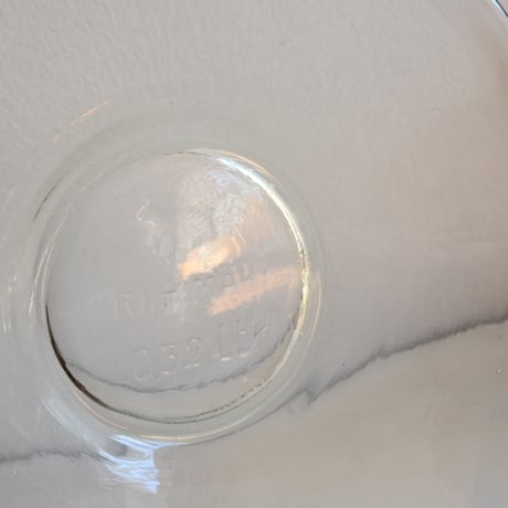 Finland Viili Astia RIIHIMÄKI Glass Bowl / リーヒマキのヨーグルトガラスボウル D