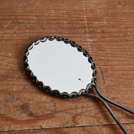 France Antique Hand mirror  / フランス アンティーク ハンドミラー 両面手鏡