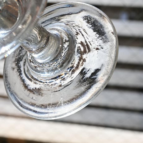 FRANCE Antique Wine Glass  / フランス アンティーク 筒型のビストロワイングラス C