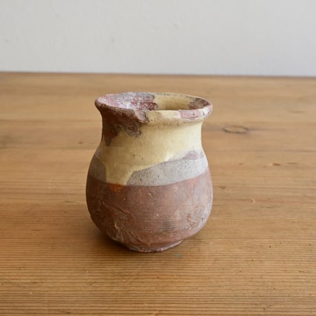France Antique Small water jar  / フランス アンティーク 南仏の小さなポット(水甕) A
