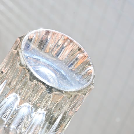 France Antique Shot Glass / フランス アンティーク トロンプルイユのショットグラス H:7cm