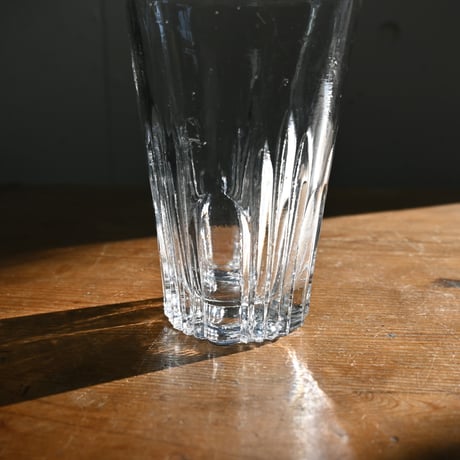 FRANCE Antique Cutting Glass  / フランス アンティーク 切込ロンググラス（剣先グラス）