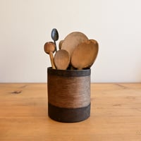 France Antique  Measuring cup  / フランス アンティーク 木と鉄の計量カップ H:12.7cm