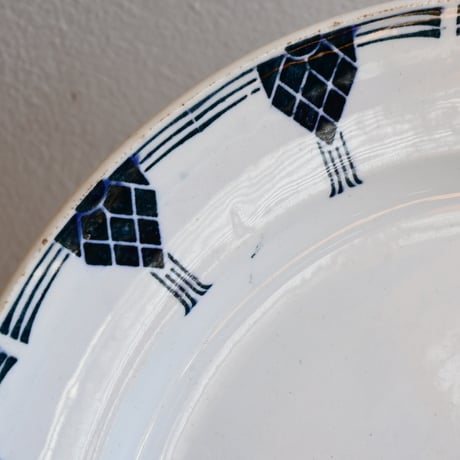 Finland OLD ARABIA  Arne plate  / オールドアラビア 松ぼっくりのプレート φ:23.5cm