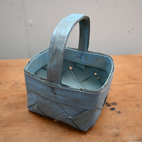 Sweden light blue Spånkorg / スウェーデン ライトブルー スポーンコリ