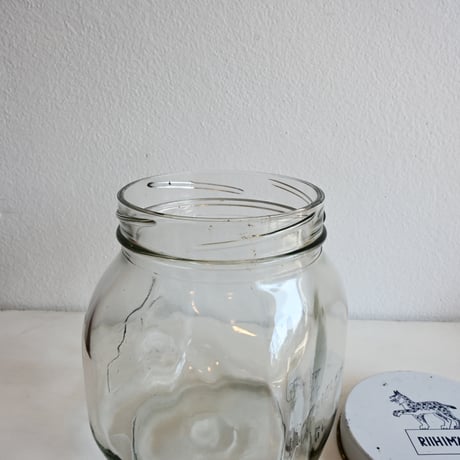 Riihimaki GLASS JAR 1L / リーヒマキ ガラスジャー A