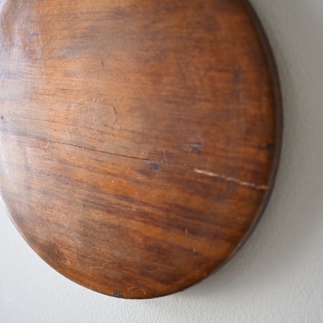 France Antiques Round Mirror / フランス アンティーク 木の丸い鏡