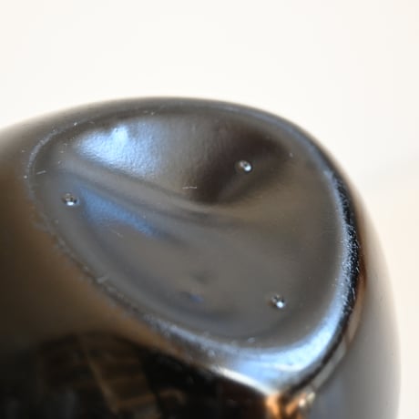 Sweden Enamel Triangle Bowl / フィンランド ERKERデザインの三角ホーローボウル ブラック