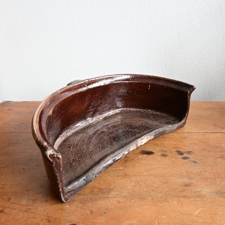 France Antique Cuit Pomme  / フランス アンティーク 焼きりんご皿 レシュフリット