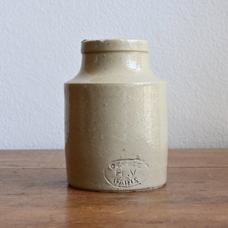 France Antique HV PARIS Mustard pot / フランス マスタードポット