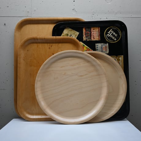SWEDEN SILVA Teak Plywood Tray / スウェーデン リカーラベル付き シルバ プライウッド トレイ