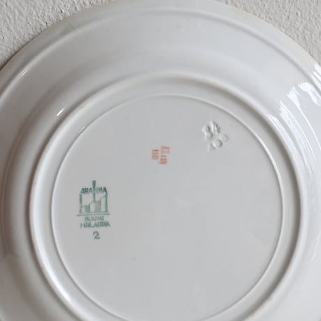Finland Old Arabia Children Plate / フィンランド アラビア 子供用のプレート B