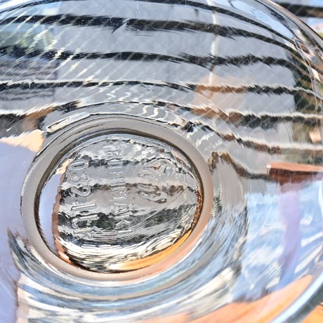 Finland Viili Astia RIIHIMÄKI Glass Bowl / リーヒマキのヨーグルトガラスボウル D