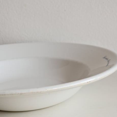Finland ARABIA   / アラビア 青文字スーププレート φ:24cm A