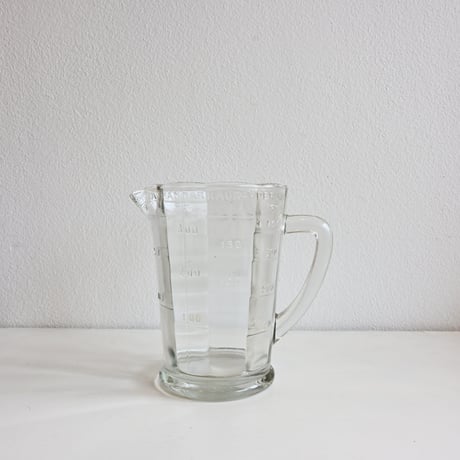 Finland Riihimäen Lasi  Measuring Pitcher / フィンランド リーヒマエンラシ 計量ピッチャー A