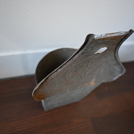 France  Tin Planter　/ フランス 古いブリキのプランター B
