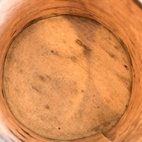 France Antique  Measuring cup  / フランス アンティーク 木と鉄の計量カップ H:12.7cm