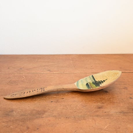 Sweden Wood Spoon / スウェーデンの木製スプーン 木匙 A-1