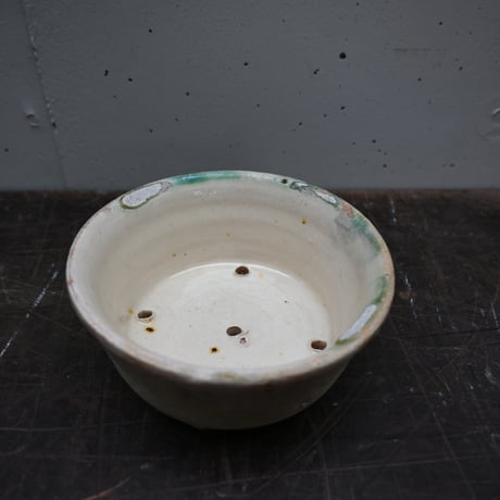 France Old Draining bowl / フランス 古い 水切りボウル