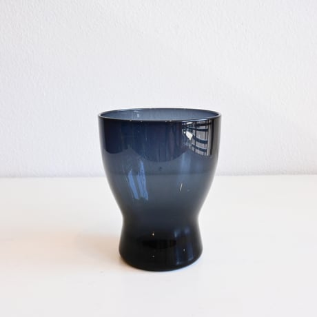 Finland Nuutajarvi Saara Hopea 1710 Tumbler / フィンランド サラ・ホペラのタンブラー（青）