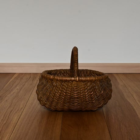 France Antique wood basket Paniers / フランス アンティークのパニエ バスケット かご A-1