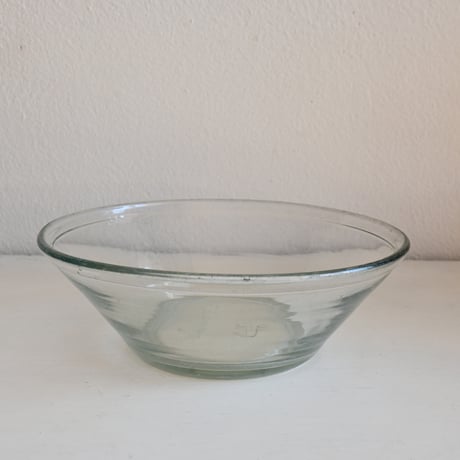 Finland Viili Astia RIIHIMÄKI Glass Bowl / リーヒマキのヨーグルトガラスボウル C
