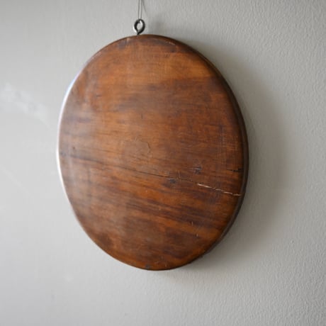 France Antiques Round Mirror / フランス アンティーク 木の丸い鏡
