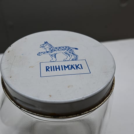 Riihimaki GLASS JAR 1L / リーヒマキ ガラスジャー B