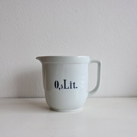 Finland  ARABIA 0.5L Pitcher / アラビア 0.5L  ピッチャー（青文字）A