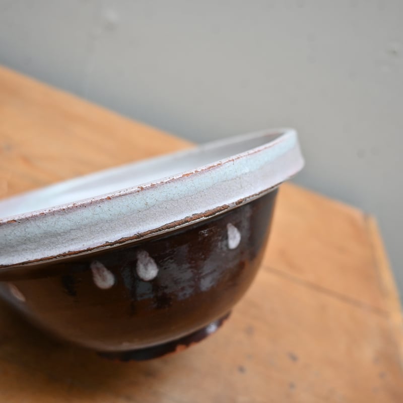 France Antique Cul Noir Bowl / フランス アンティーク キュノワ