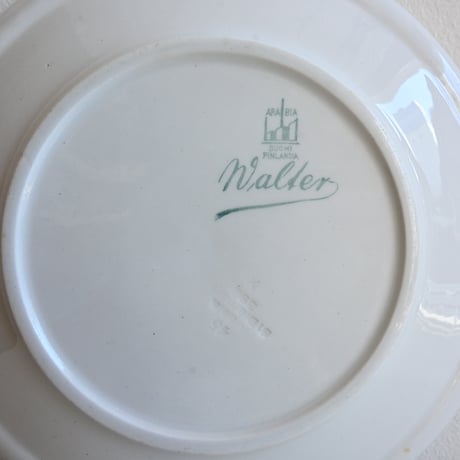 OLD ARABIA WideRim Plain plate / オールドアラビア  ワイドリム プレーンプレート（厚手）  φ:22.4cm A