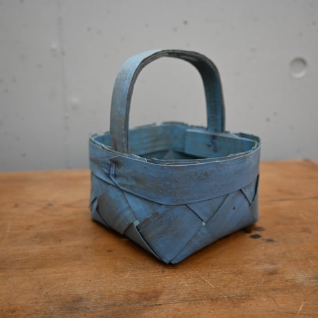 Sweden light blue Spånkorg / スウェーデン ライトブルー スポーンコリ