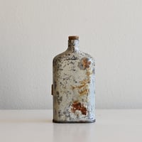 France Antique gunpowder Bottle  / フランス アンティーク 火薬ボトル（ホワイト）D