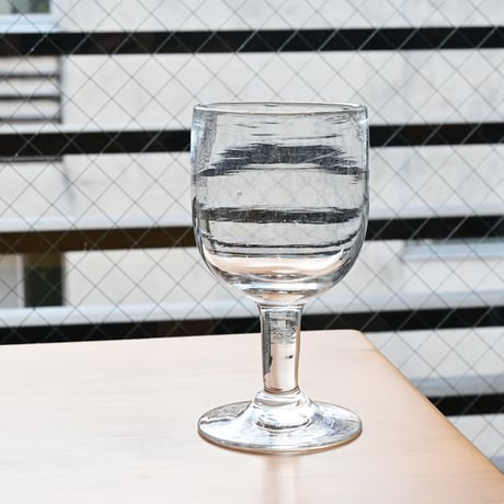 FRANCE Antique Wine Glass  / フランス アンティーク ビストロワイングラス  I
