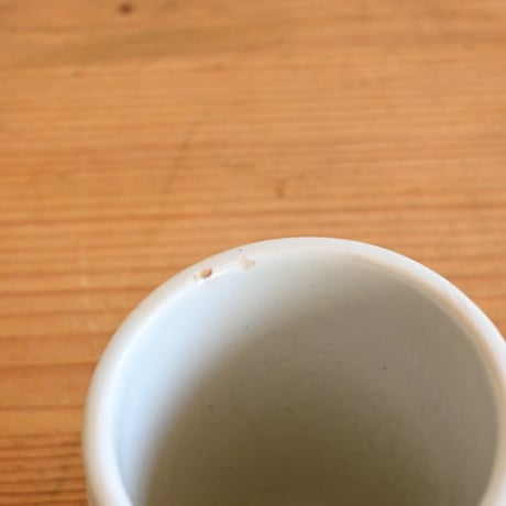 France Antiques white porcelain Pot / フランス アンティーク 白磁ポット A-1