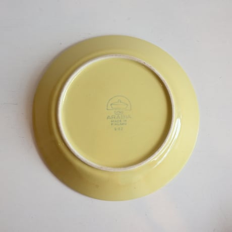 ARABIA KILTA C＆S Kaj Franck (Yellow) / アラビア キルタ カップ＆ソーサー カイフランク イエロー
