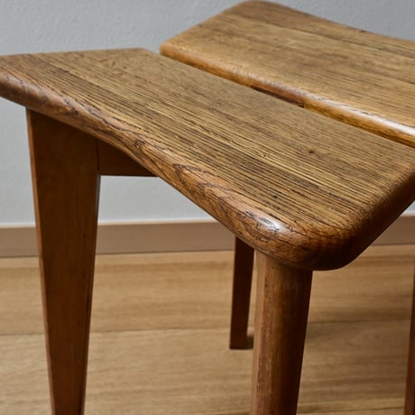 Marcel Gascoin TRÈFLE Stool 1954/ マルセル ガスコアン トレフルスツール 1954年製造（納品書付き） B