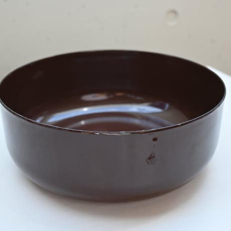 ARABIA FINEL Enamel BOWL (Brown)  / アラビア・フィネル  琺瑯ボウル（ブラウン）A