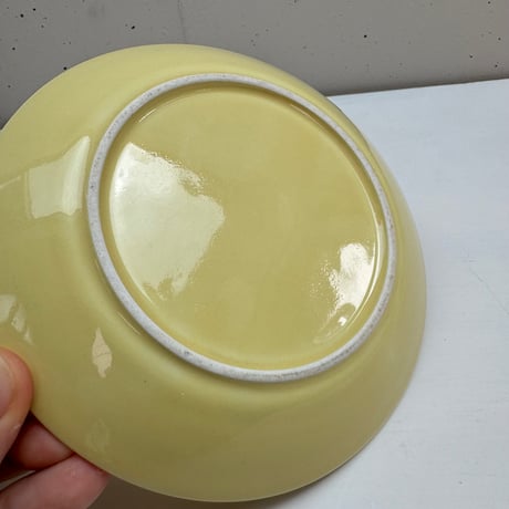 ARABIA KILTA Plate Kaj Franck (Yellow) / アラビア キルタ プレート カイフランク イエロー  B
