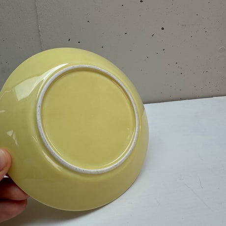 ARABIA KILTA Plate Kaj Franck (Yellow) / アラビア キルタ プレート カイフランク イエロー  B