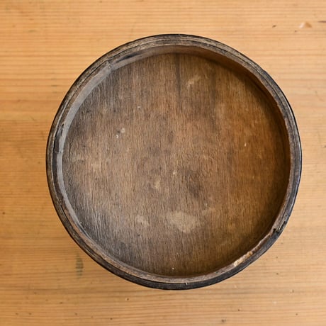 France Antique  Measuring cup  / フランス アンティーク 木と鉄の計量カップ H:12.7cm