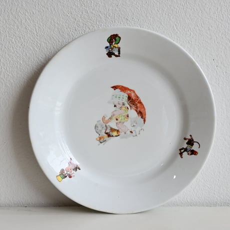 Finland Old Arabia Children Plate / フィンランド アラビア 子供用のプレート A