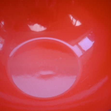 ARABIA FINEL Enamel Kaj Franck (Red)  / アラビア・フィネル カイフランク 琺瑯ボウル（レッド）C