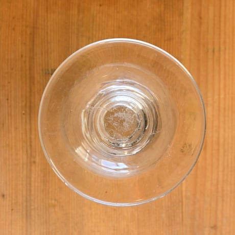 FRANCE Antique Wine Glass  / フランス アンティーク ビストロワイングラス  A