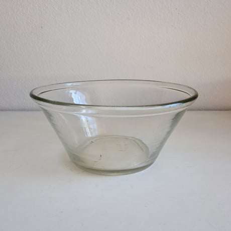 Finland Viili Astia RIIHIMÄKI Glass Bowl / リーヒマキのヨーグルトガラスボウル A