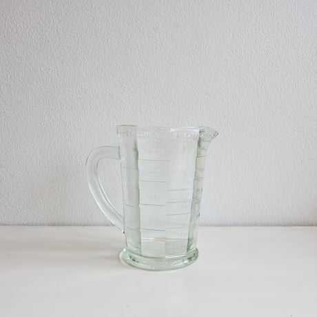 Finland Riihimäen Lasi  Measuring Pitcher / フィンランド リーヒマエンラシ 計量ピッチャー B
