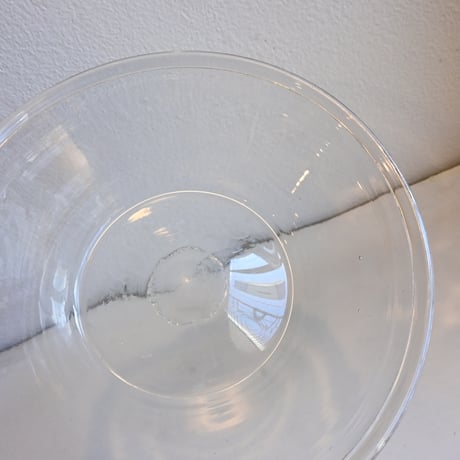 Sweden Glass Bowl / スウェーデン 19世紀 吹きガラスのグラスボウル C