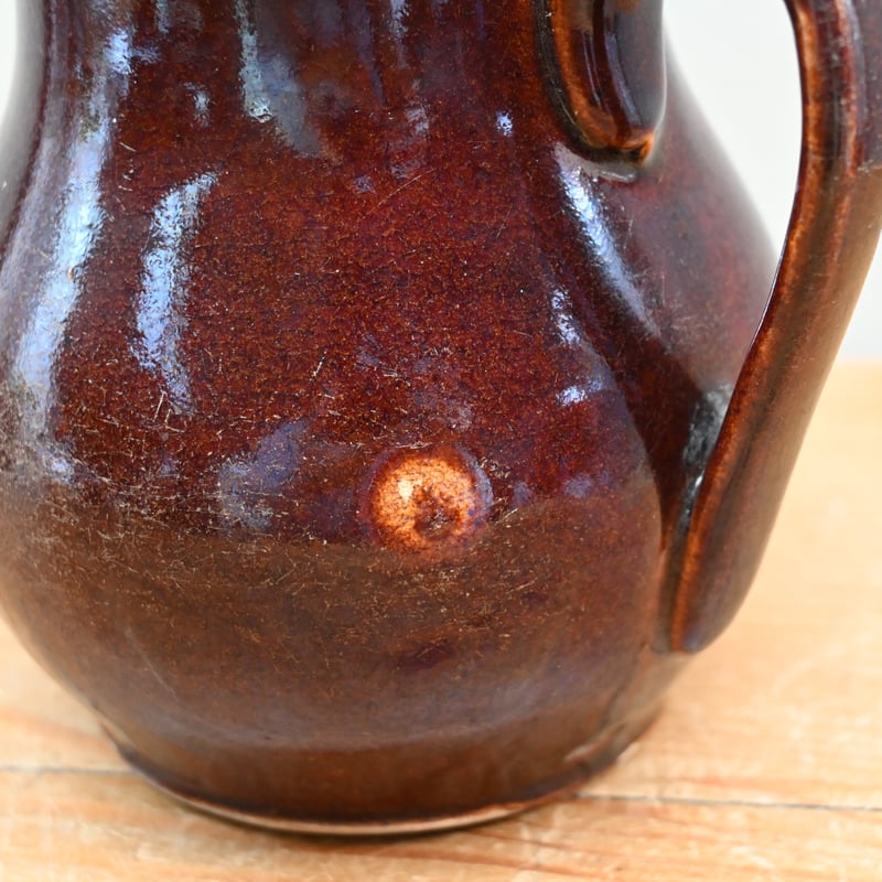 France Antique Cul Noir Pitcher / フランス アンティーク キ