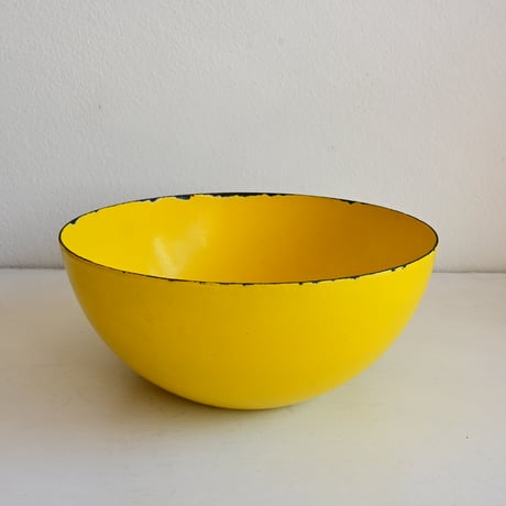 ARABIA FINEL Enamel BOWL / フィネル 琺瑯ボウル（イエロー）φ:18cm