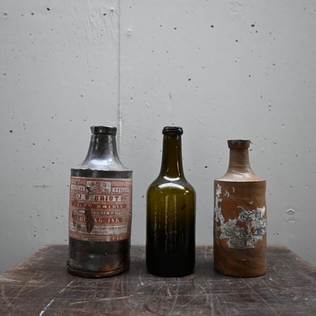 FRANCE OLD INK Bottle J.B.GRIOT / フランス アンティーク インクボトル